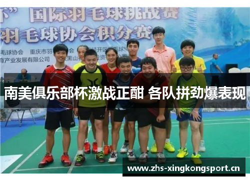 南美俱乐部杯激战正酣 各队拼劲爆表现 南美俱乐部杯激战正酣 各队拼劲爆表现